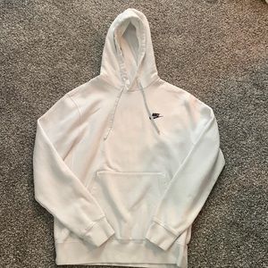 Mens white Nike sweatshirt
